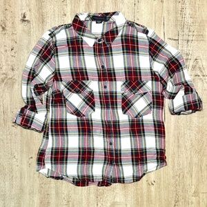 Sanctuary Boyfriend Long Sleeve Button Down Shirt